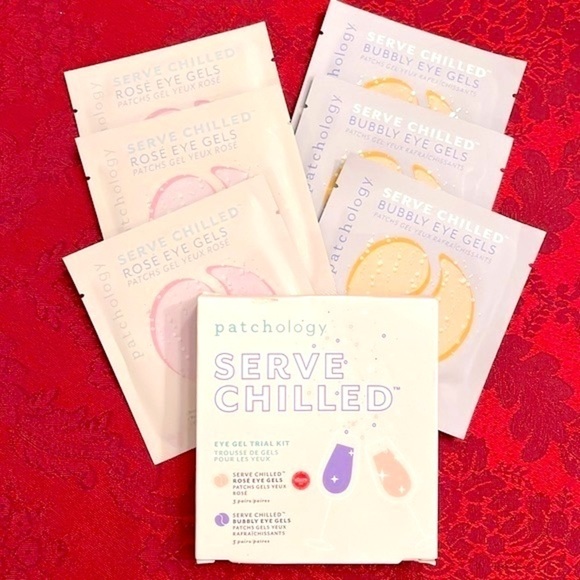 Brand New Patchology Serve Chilled Bubble-Infused Eye Gels Set of 6 Pairs - Picture 1 of 10